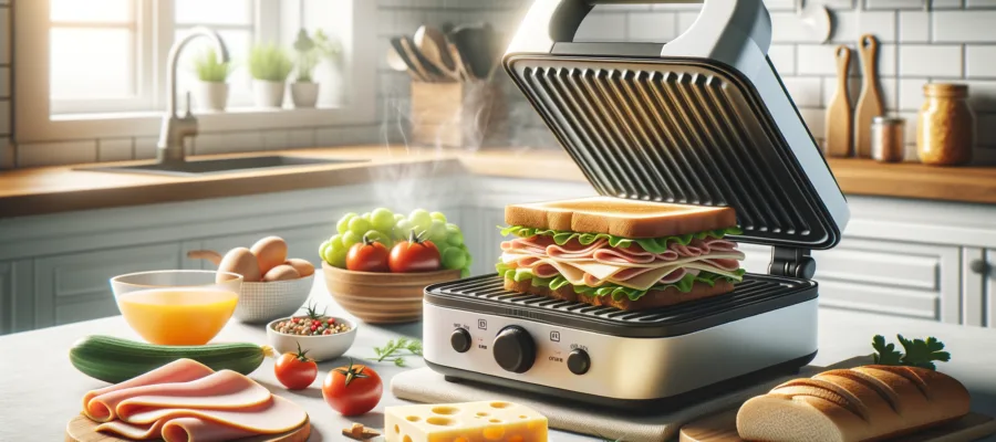 Sandwichmaker Fruehstuecksrezepte: Schnelle Ideen fuer Morgen und Buero