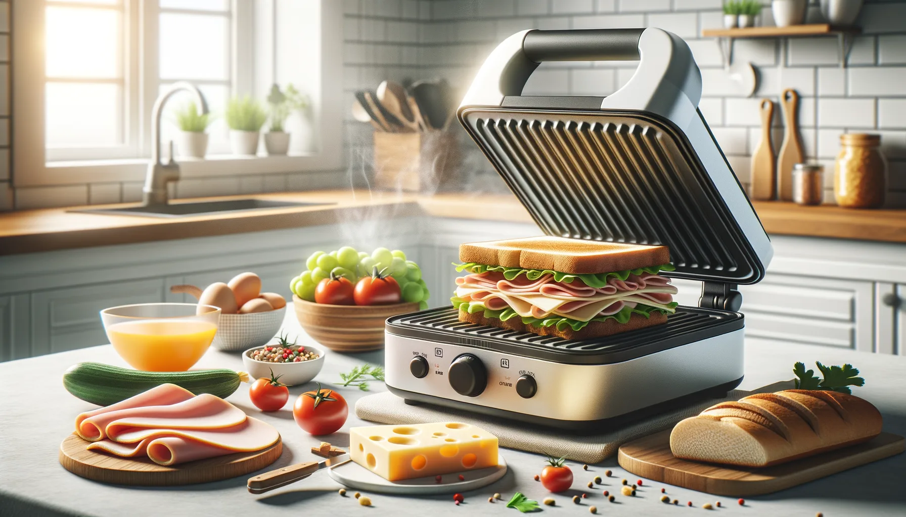 Sandwichmaker Fruehstuecksrezepte: Schnelle Ideen fuer Morgen und Buero