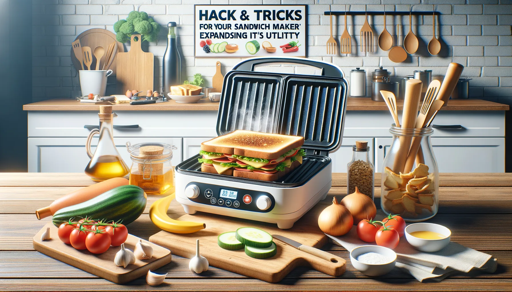 Sandwichmaker Hacks & Tricks: So machst du mehr aus deinem Kuechengeraet