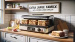 Sandwichmaker fuer grosse Familien: Modelle mit extra grosser Kapazitaet