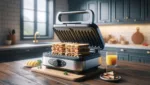 Sandwichmaker mit wechselbaren Platten: Vielseitigkeit fuer verschiedene Snacks