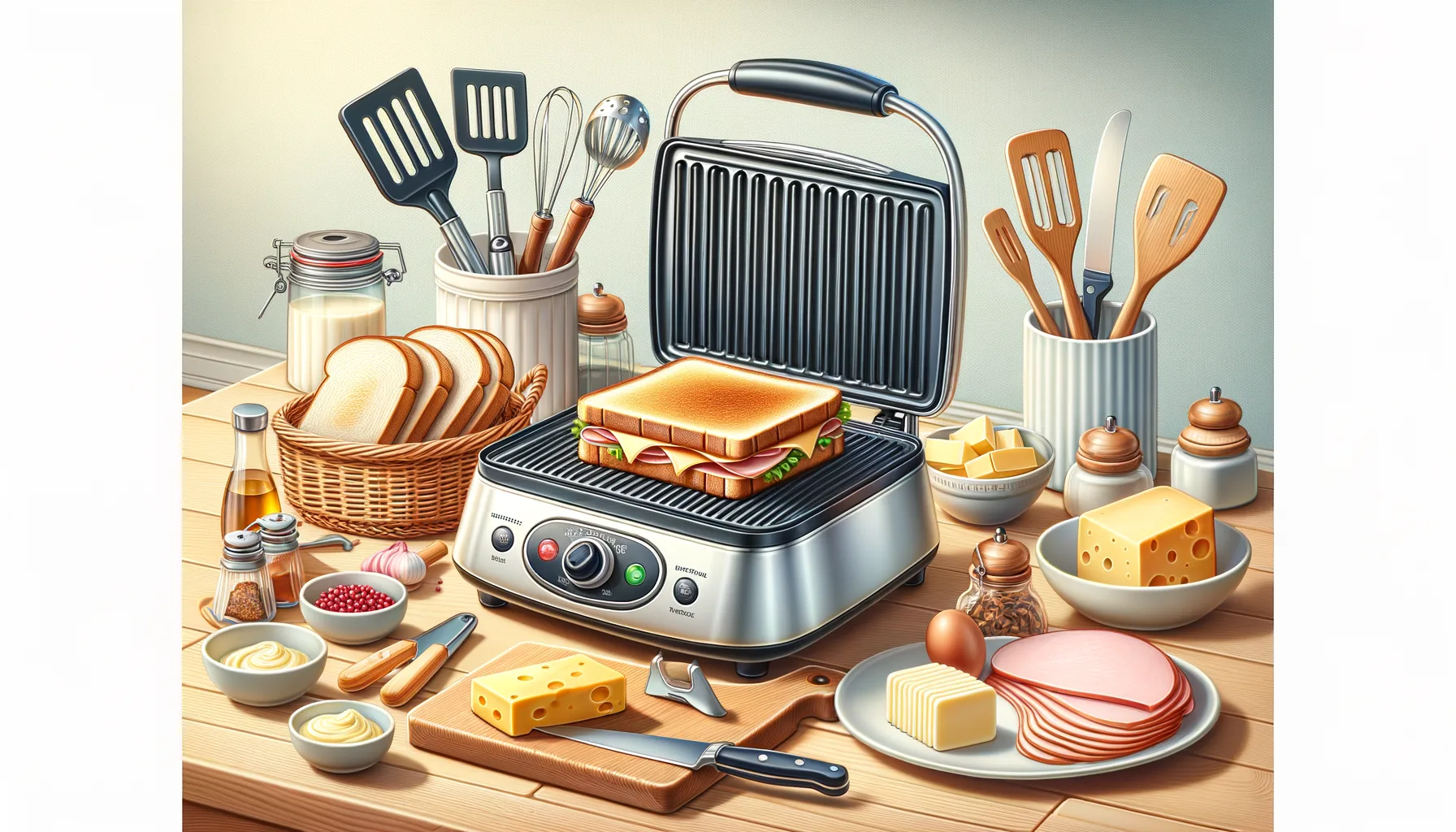 Zeit sparen in der Kueche: Effektive Sandwichmaker-Zubereitungstipps