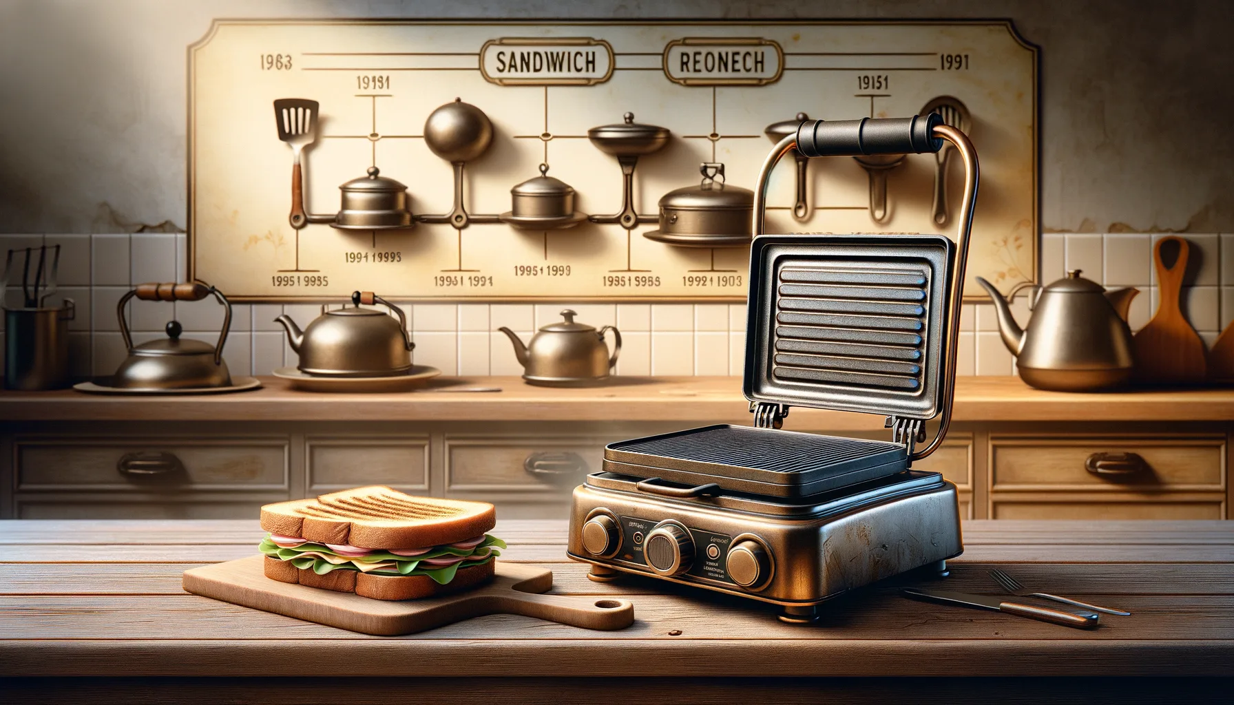 Die Geschichte und Entwicklung des Sandwichmakers: Von der Erfindung bis heute