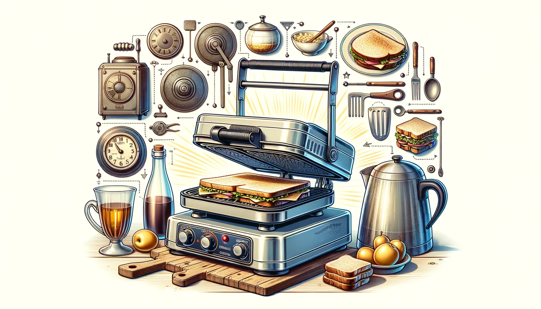 Wer hat den Sandwichmaker erfunden? Die spannende Geschichte des Kuechenklassikers