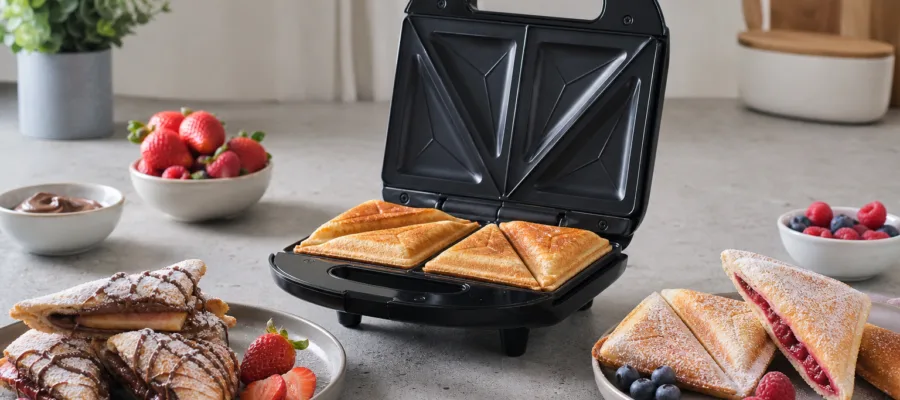 Sandwichmaker Desserts & Suessspeisen: Suesse Rezepte fuer zwischendurch