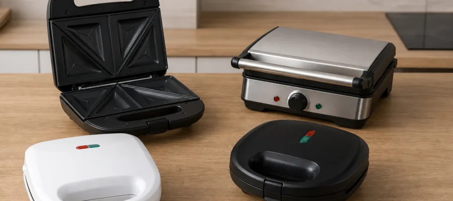Welche Sandwichmaker Typen gibt es? Vergleich und Kaufberatung