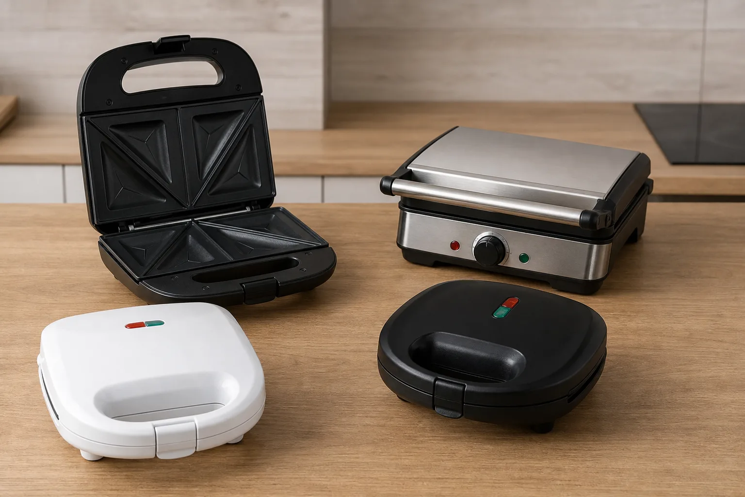 Welche Sandwichmaker Typen gibt es? Vergleich und Kaufberatung