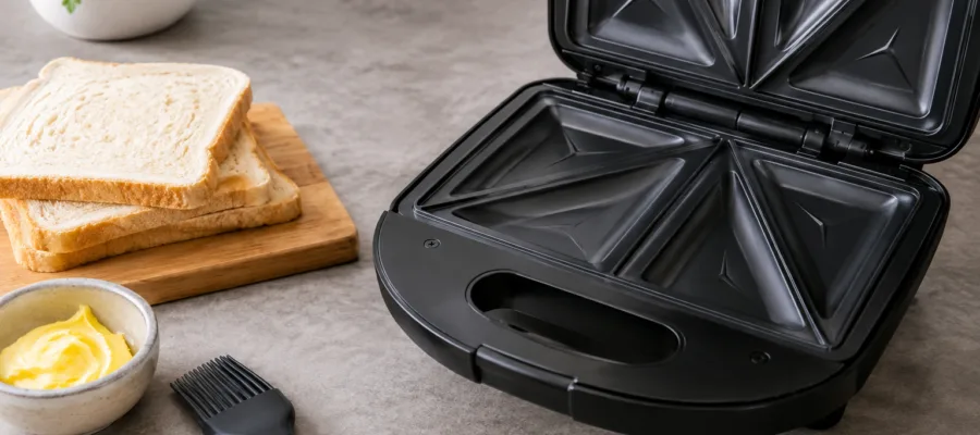 Tipps zur Vermeidung von Kleben und Anbrennen im Sandwichmaker